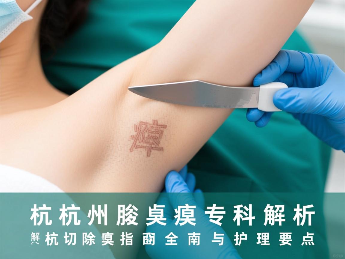 杭州腋臭专科解析，杭州切除腋臭的全面指南与护理要点