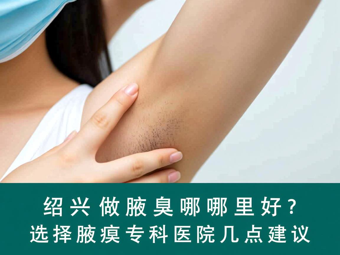 在绍兴做腋臭哪里好？选择腋臭专科医院的几点建议
