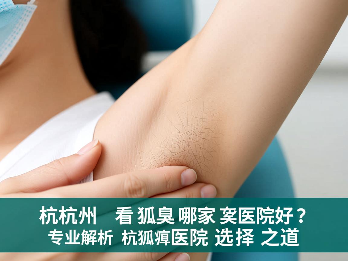杭州看狐臭哪家医院好？专业解析杭州狐臭医院选择之道