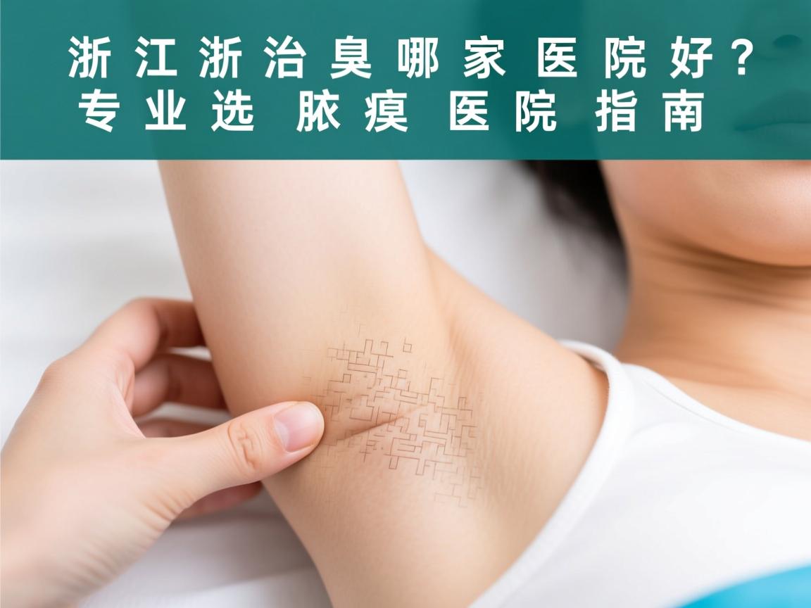 在浙江治腋臭哪家医院好？专业选择腋臭医院指南