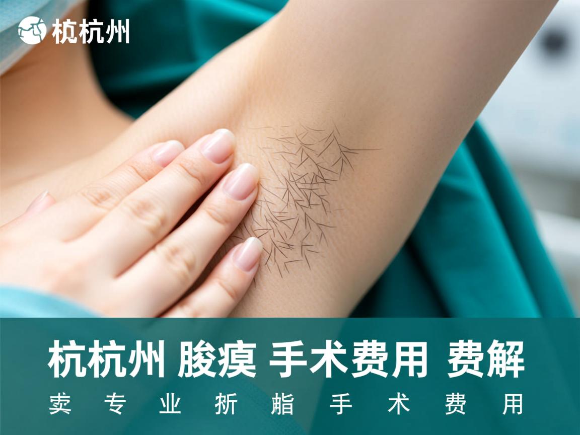 杭州腋臭手术费用解析，专业指南助你了解杭州腋臭手术费用