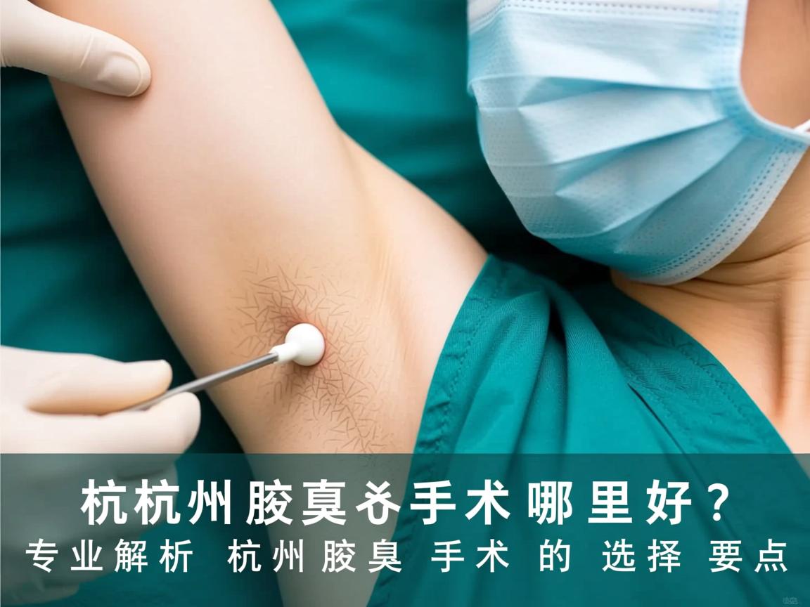 杭州腋臭手术哪里好?专业解析杭州腋臭手术的选择要点 杭州腋臭手术哪里好?专业解析杭州腋臭手术的选择要点