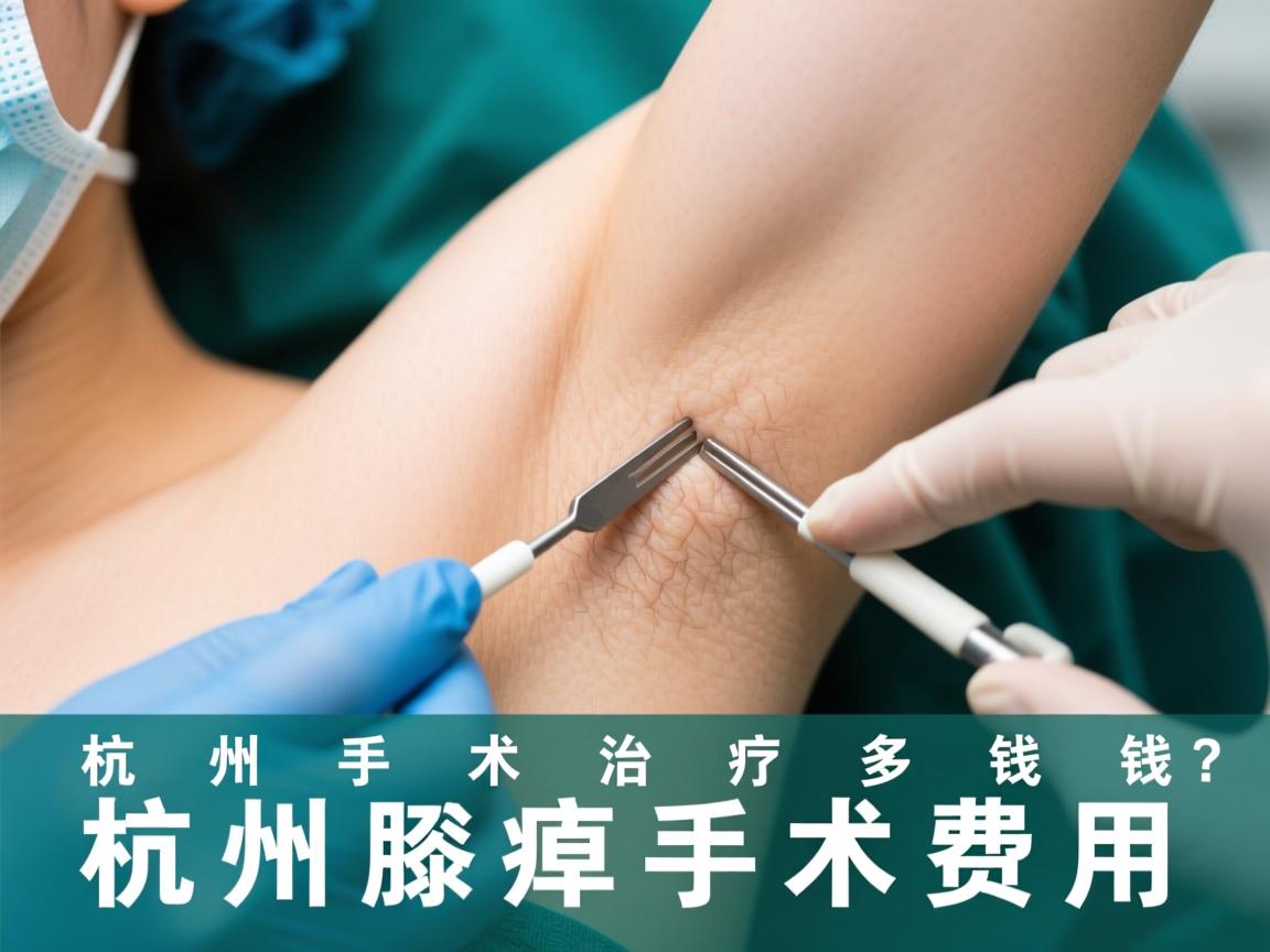 杭州腋臭手术治疗多少钱？详解杭州腋臭手术费用