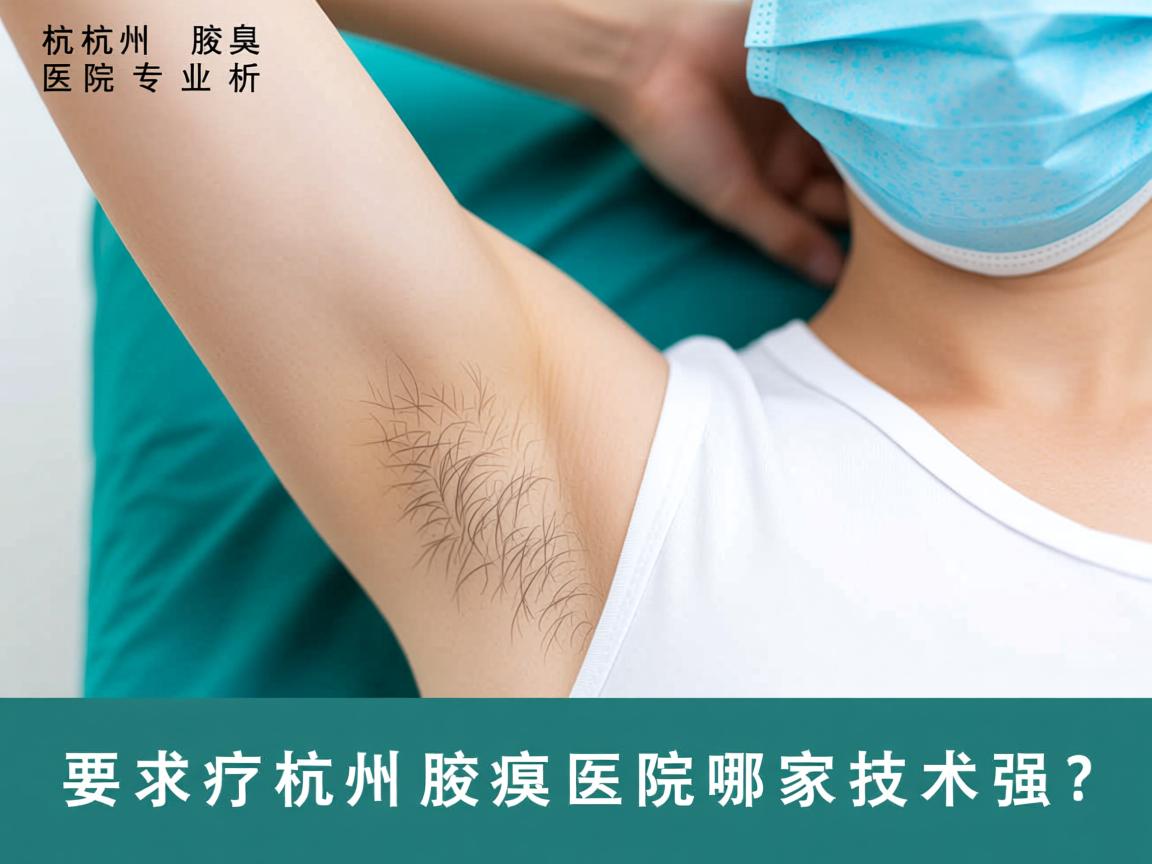 杭州腋臭医院专业解析，杭州腋臭医院哪家技术强？