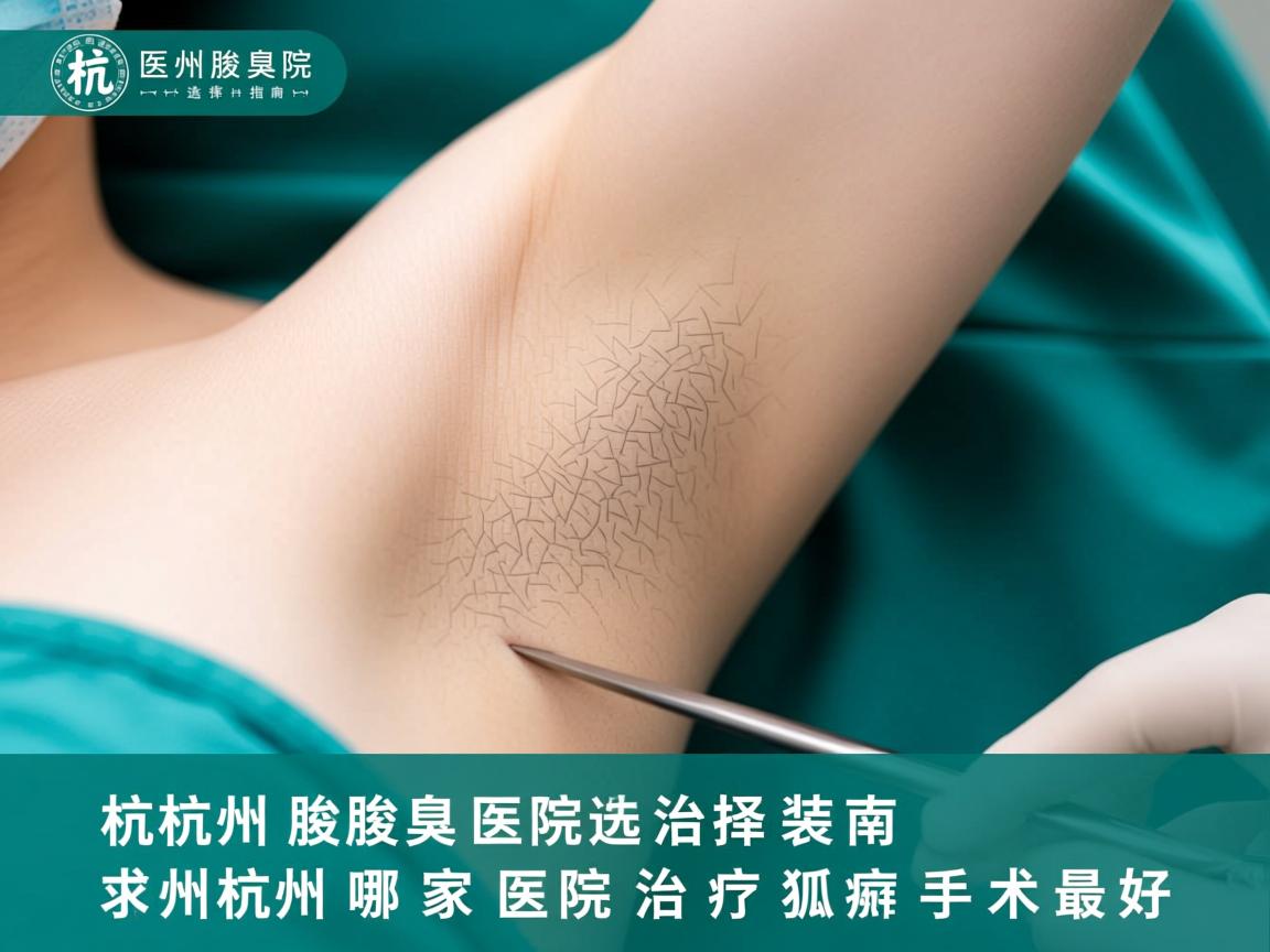 杭州腋臭医院选择指南，杭州哪家医院治疗狐臭手术最好