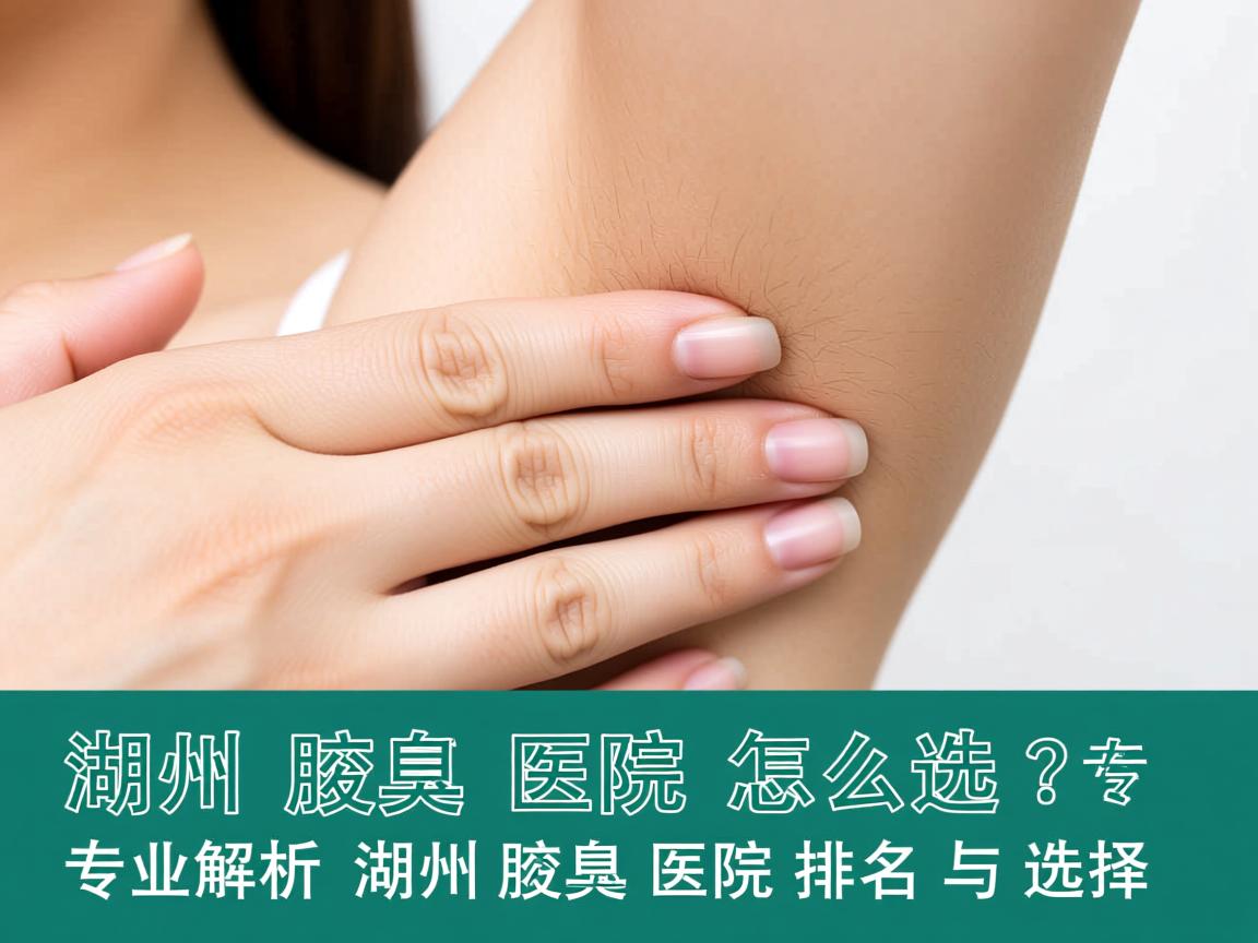 湖州腋臭医院怎么选？专业解析湖州腋臭医院排名与选择