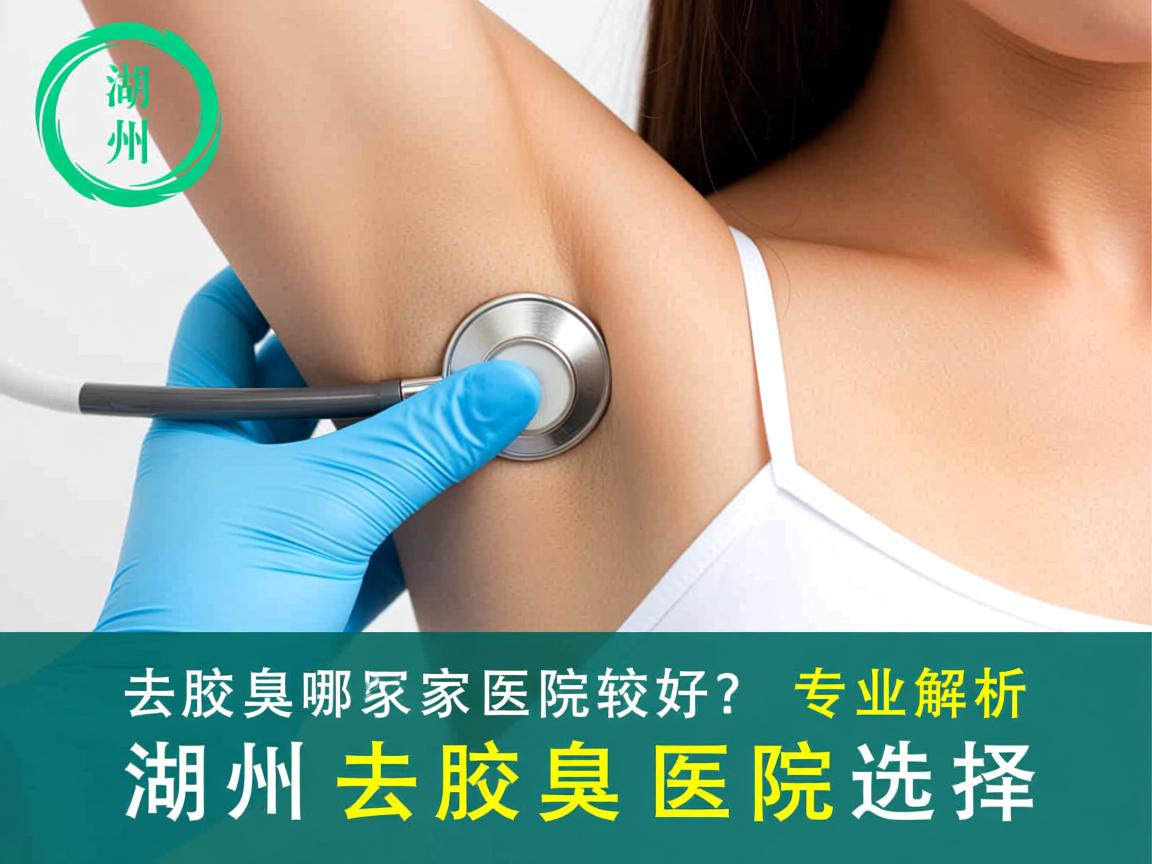 湖州去腋臭哪家医院较好？专业解析湖州去腋臭医院选择
