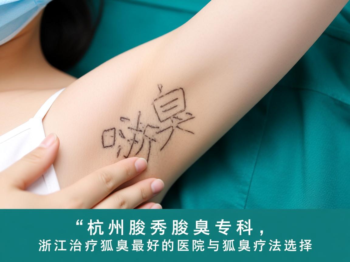 杭州腋秀腋臭专科,解析浙江治疗狐臭最好的医院与狐臭疗法选择 杭州腋秀腋臭专科,解析浙江治疗狐臭最好的医院与狐臭疗法选择