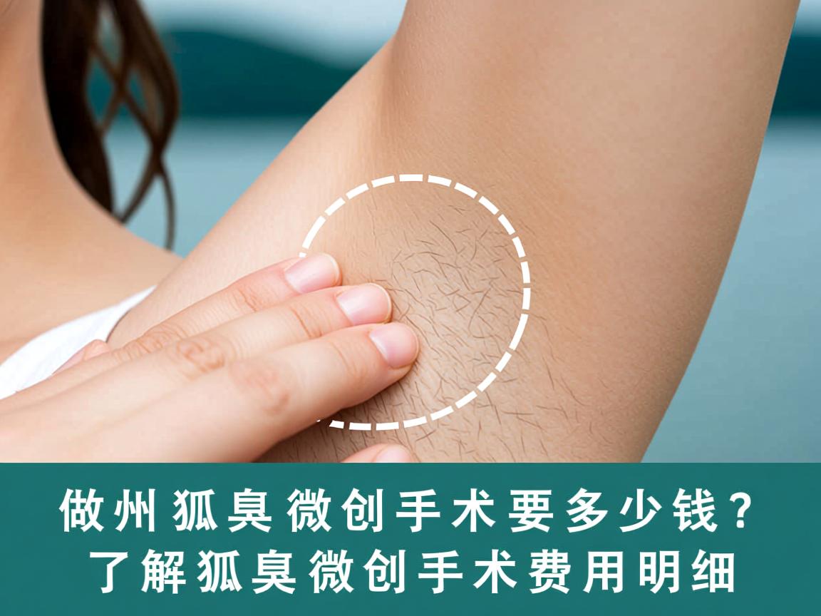 在湖州做狐臭微创手术要多少钱？了解狐臭微创手术费用明细