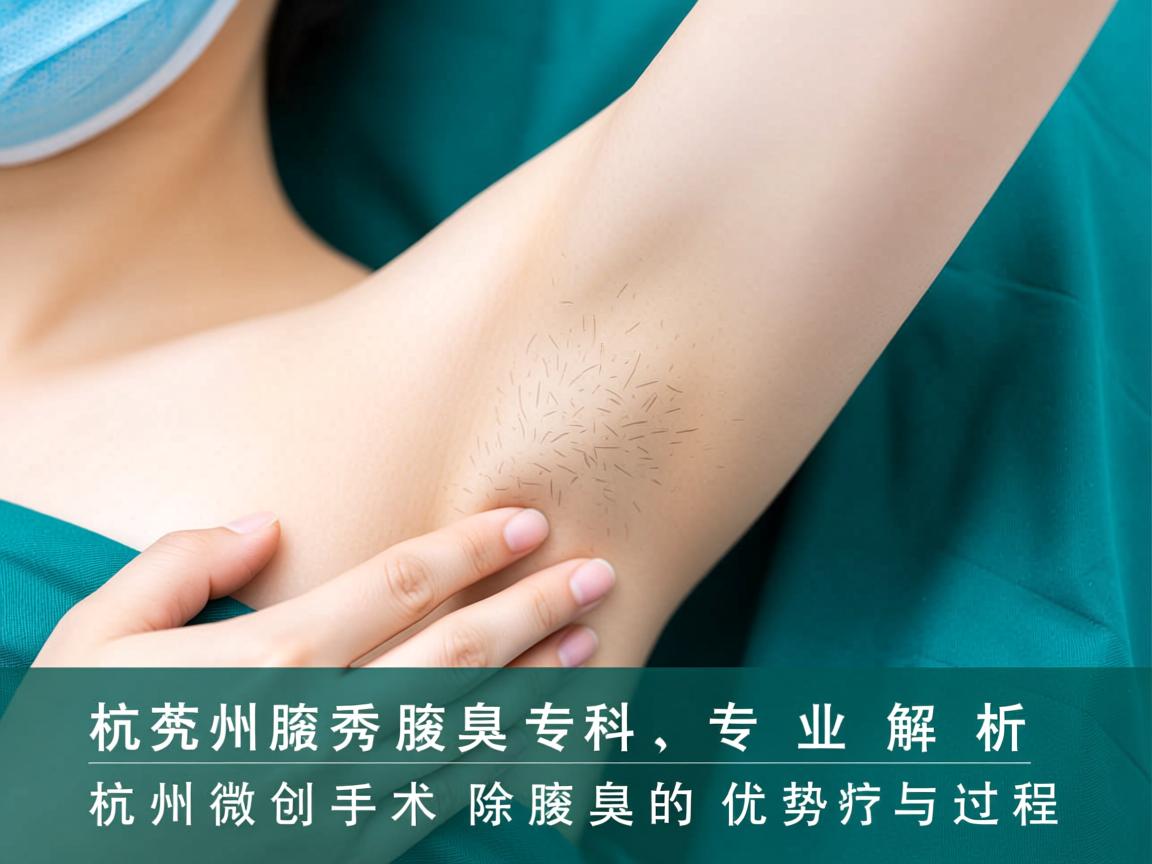 杭州腋秀腋臭专科,专业解析杭州微创手术除腋臭的优势与过程 杭州腋秀腋臭专科,专业解析杭州微创手术除腋臭的优势与过程