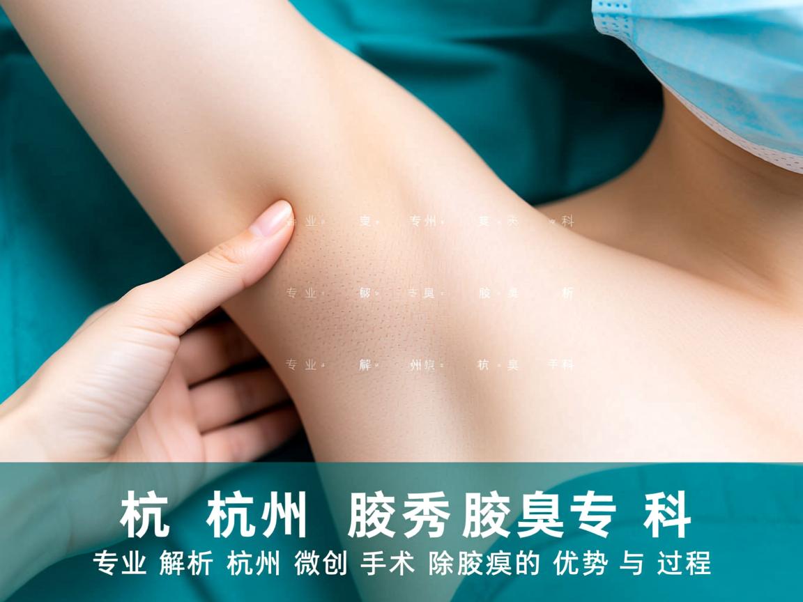 杭州腋秀腋臭专科,专业解析杭州微创手术除腋臭的优势与过程 杭州腋秀腋臭专科,专业解析杭州微创手术除腋臭的优势与过程