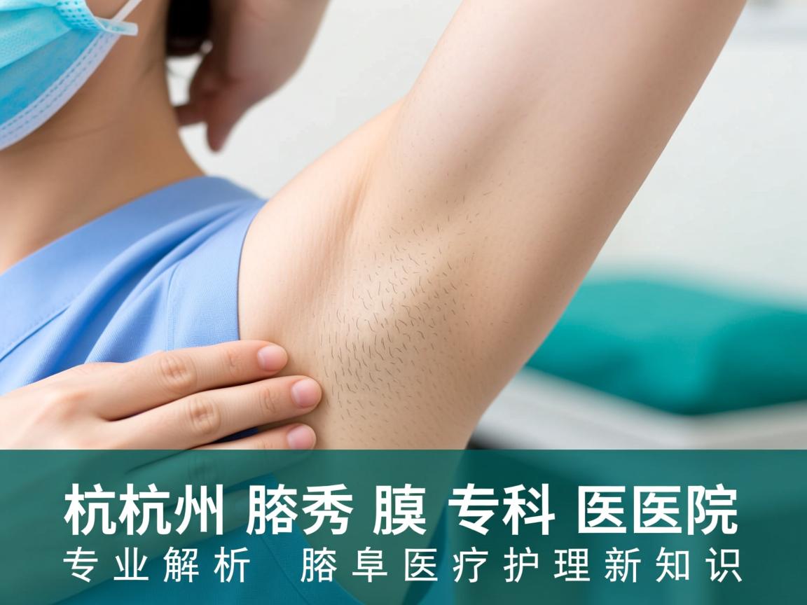 杭州腋秀腋臭专科医院,专业解析腋臭医疗护理新知识 杭州腋秀腋臭专科医院,专业解析腋臭医疗护理新知识