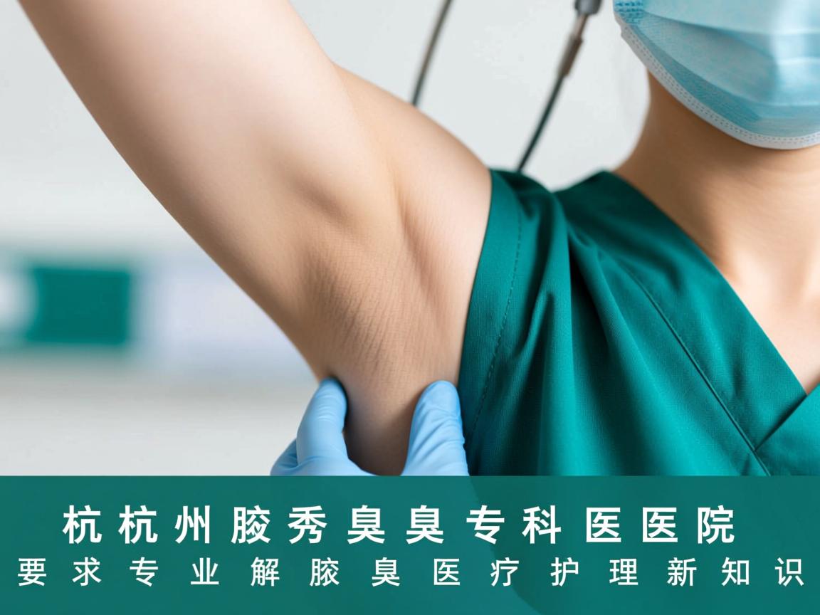 杭州腋秀腋臭专科医院,专业解析腋臭医疗护理新知识 杭州腋秀腋臭专科医院,专业解析腋臭医疗护理新知识