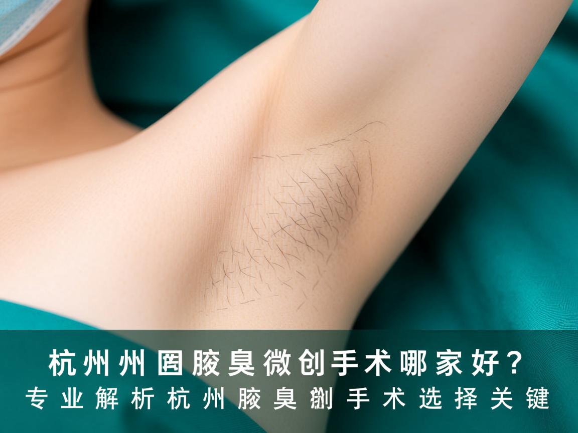 杭州腋臭微创手术哪家好?专业解析杭州腋臭微创手术选择关键 杭州腋臭微创手术哪家好?专业解析杭州腋臭微创手术选择关键