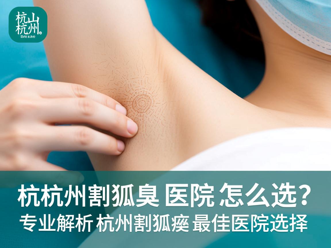 杭州割狐臭医院怎么选?专业解析杭州割狐臭最佳医院选择 杭州割狐臭医院怎么选?专业解析杭州割狐臭最佳医院选择