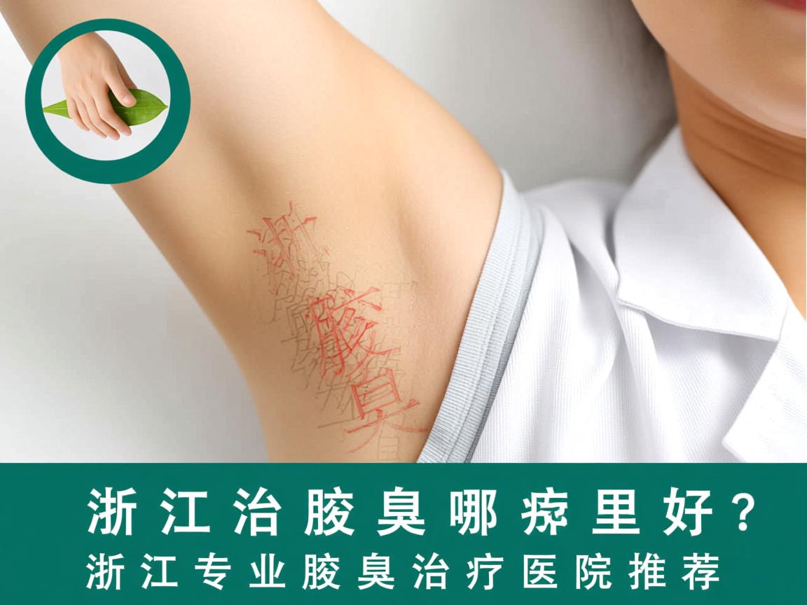 在浙江治疗腋臭哪里好？浙江专业腋臭治疗医院推荐