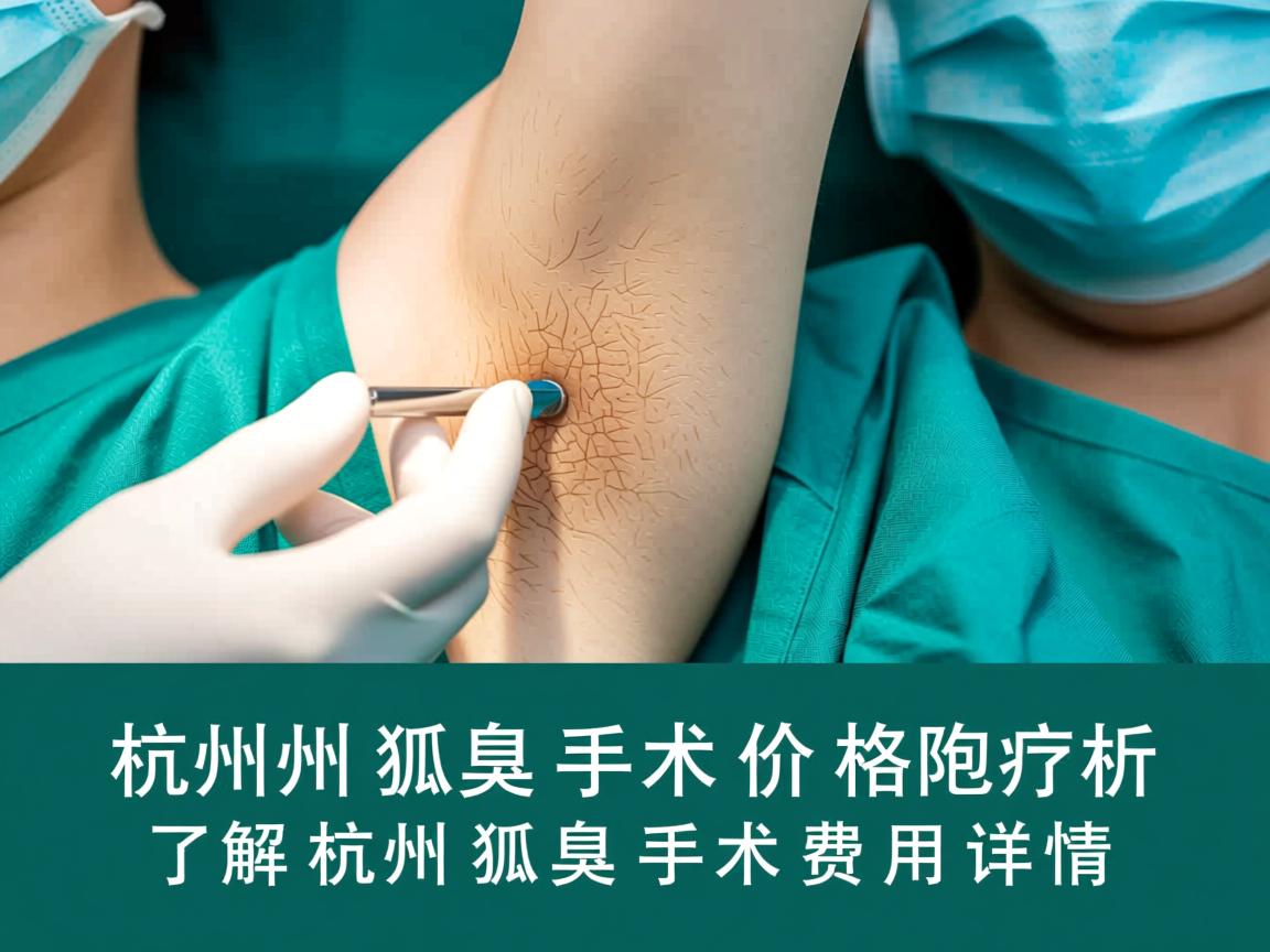 杭州狐臭手术价格解析,了解杭州狐臭手术费用详情 杭州狐臭手术价格解析,了解杭州狐臭手术费用详情