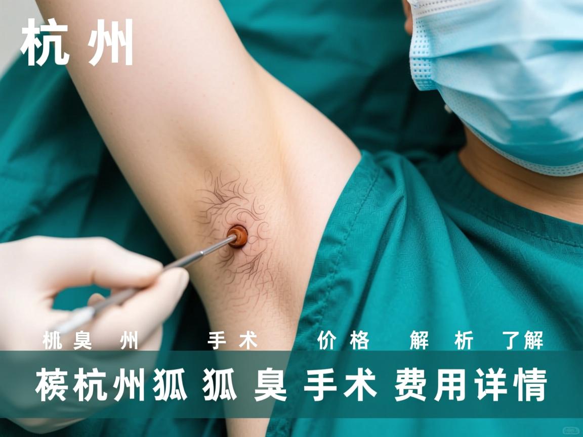 杭州狐臭手术价格解析,了解杭州狐臭手术费用详情 杭州狐臭手术价格解析,了解杭州狐臭手术费用详情