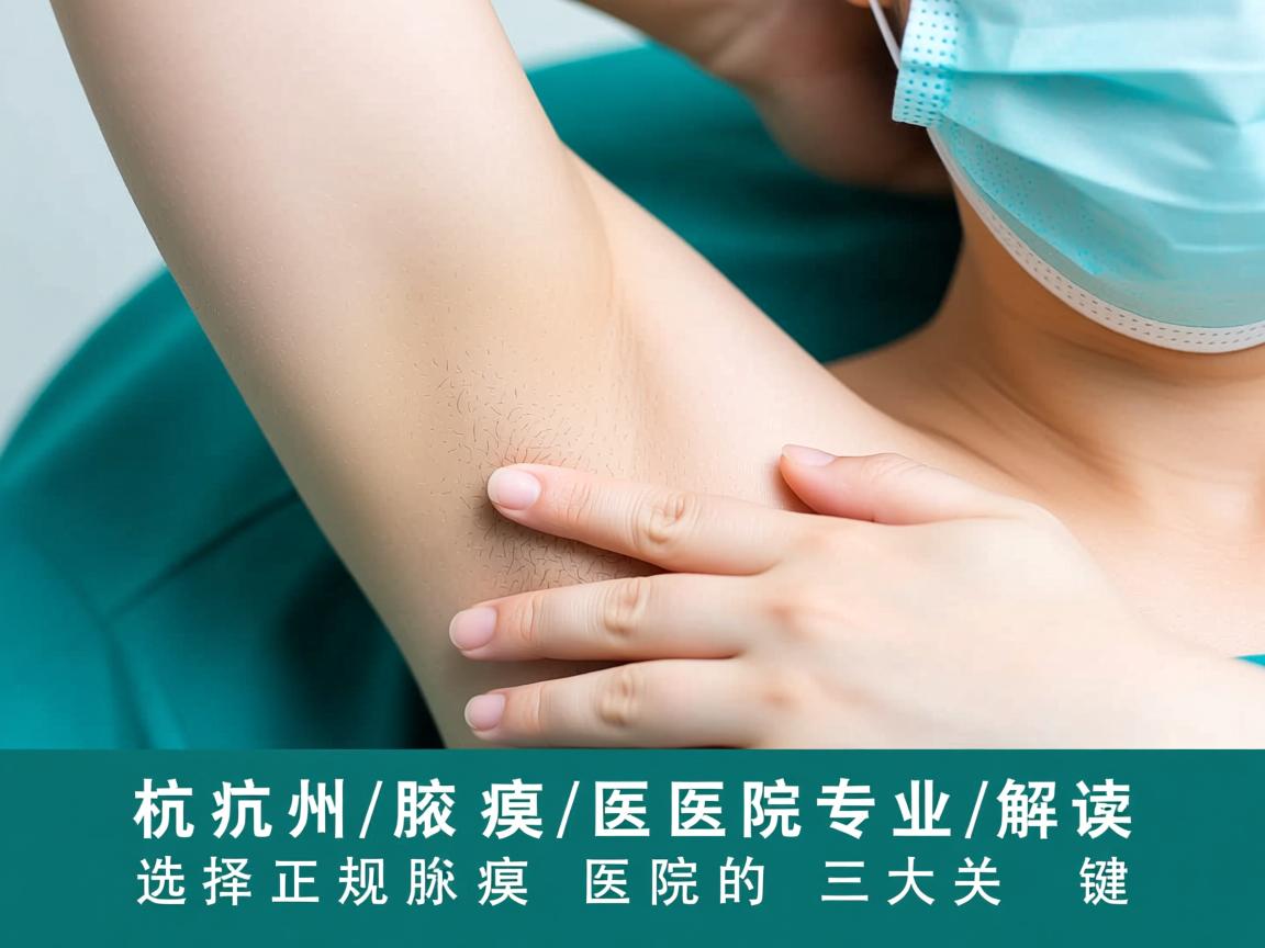 杭州腋臭医院专业解读,选择正规腋臭医院的三大关键 杭州腋臭医院专业解读,选择正规腋臭医院的三大关键