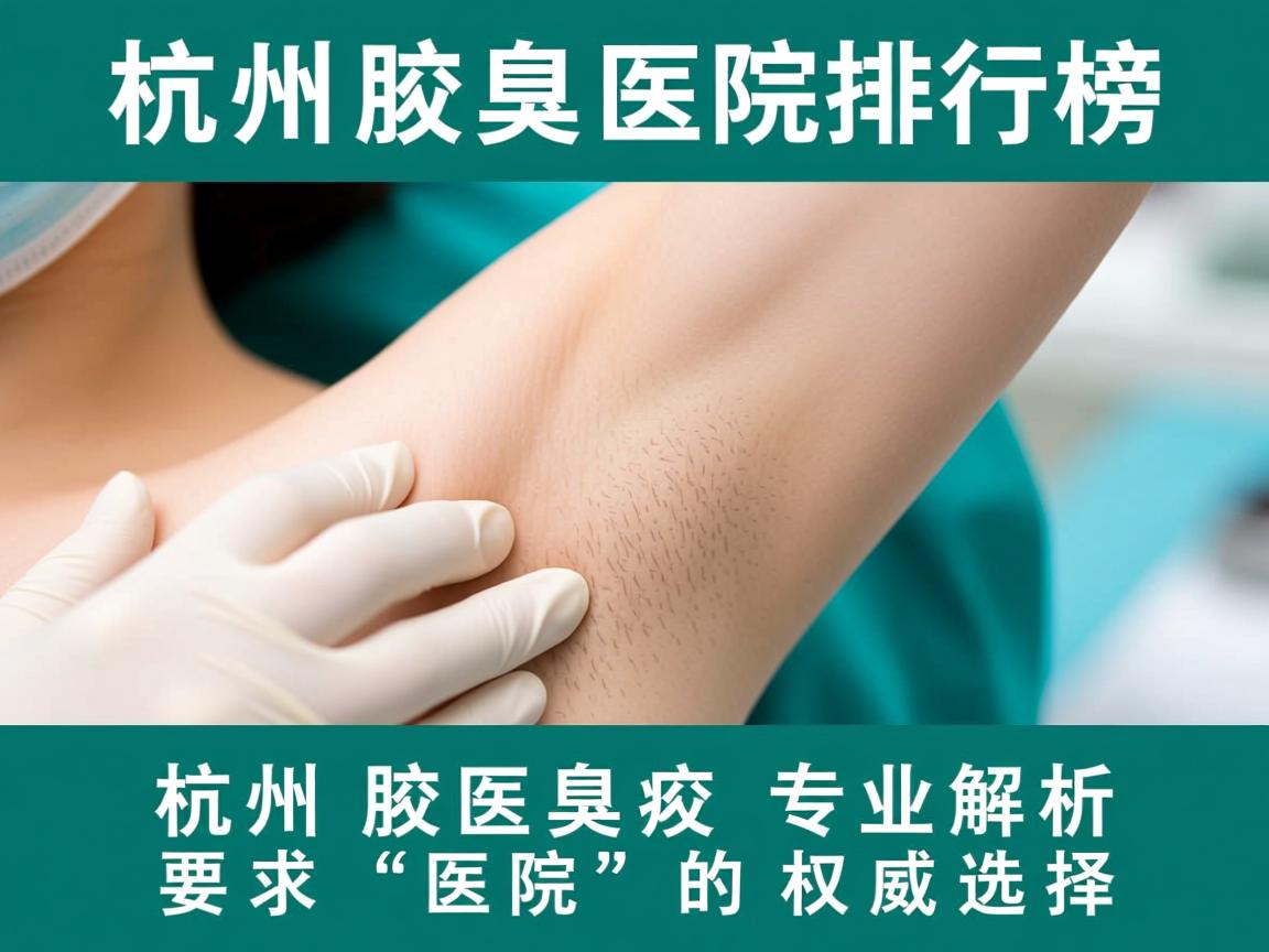 杭州腋臭医院排行榜,专业解析杭州腋臭医院的权威选择 杭州腋臭医院排行榜,专业解析杭州腋臭医院的权威选择