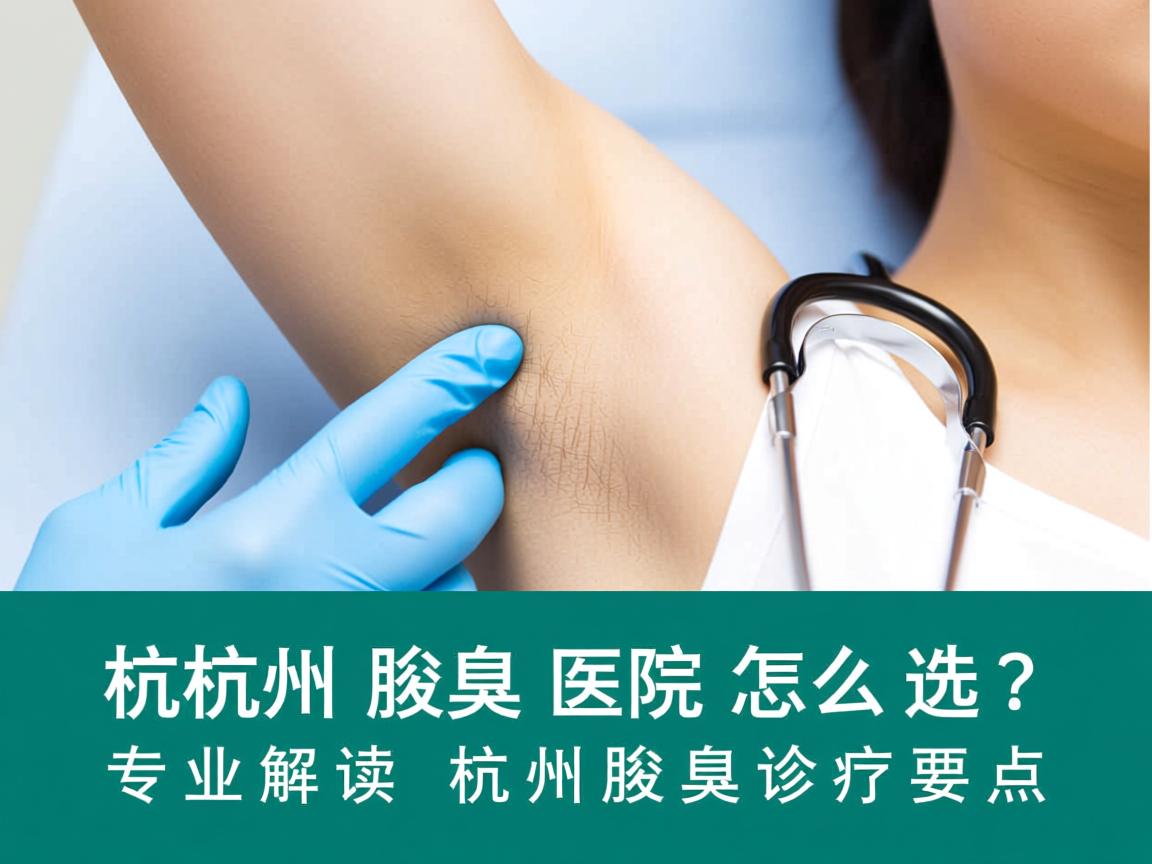 杭州腋臭医院怎么选?专业解读杭州腋臭诊疗要点 杭州腋臭医院怎么选?专业解读杭州腋臭诊疗要点