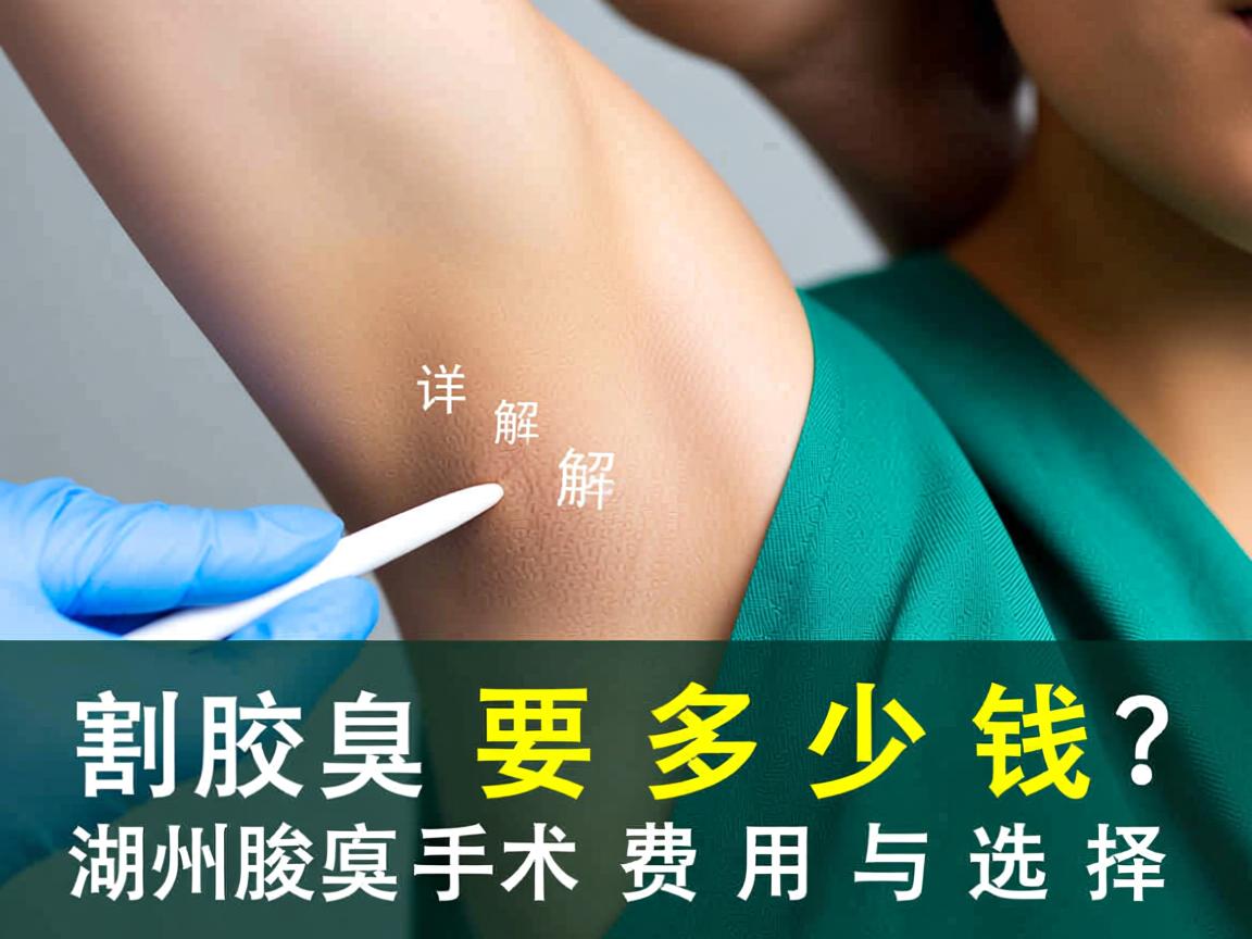 湖州割腋臭要多少钱?详解湖州腋臭手术费用与选择 湖州割腋臭要多少钱?详解湖州腋臭手术费用与选择