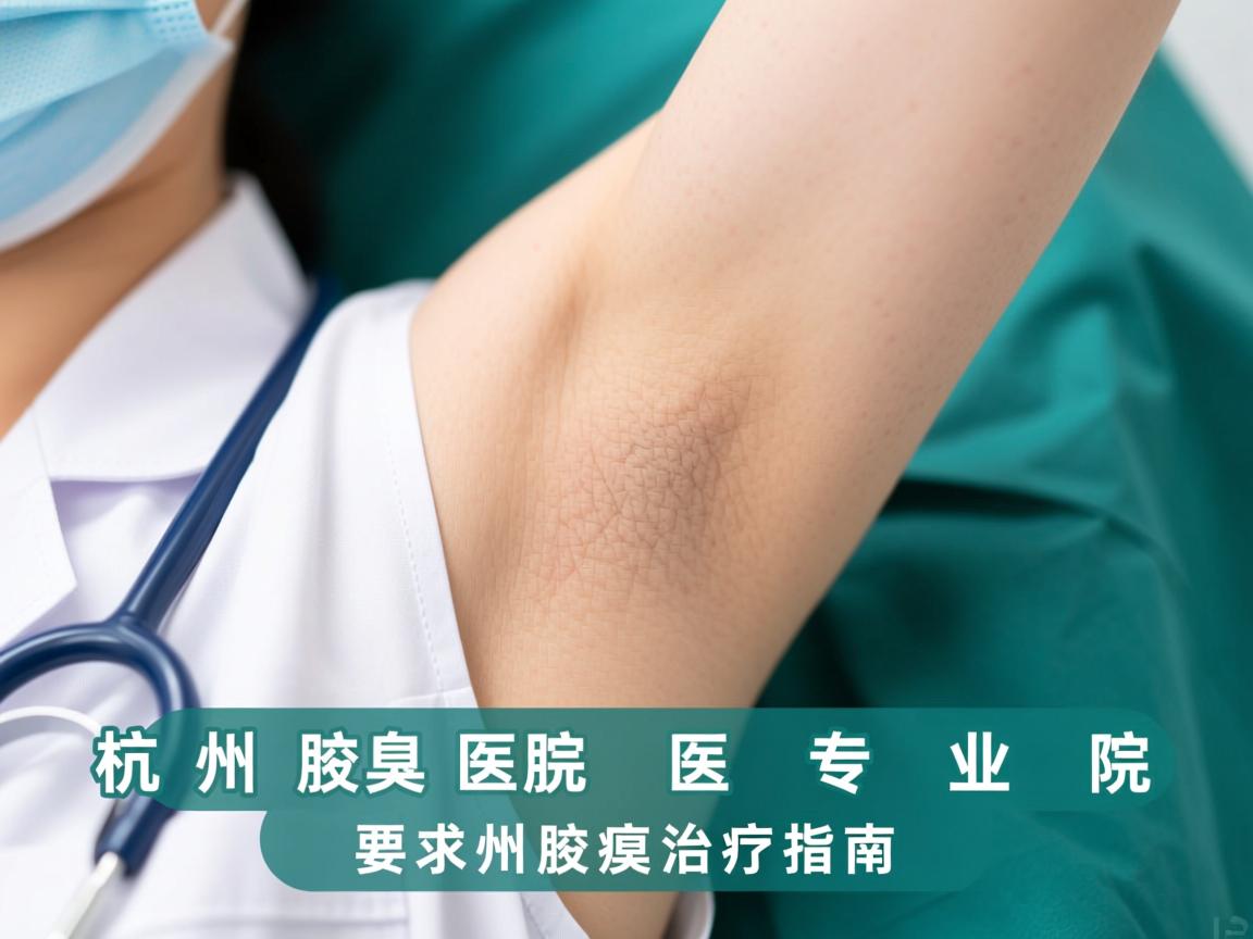 杭州腋臭医院专业解析,选择杭州腋臭医院的腋臭治疗指南 杭州腋臭医院专业解析,选择杭州腋臭医院的腋臭治疗指南