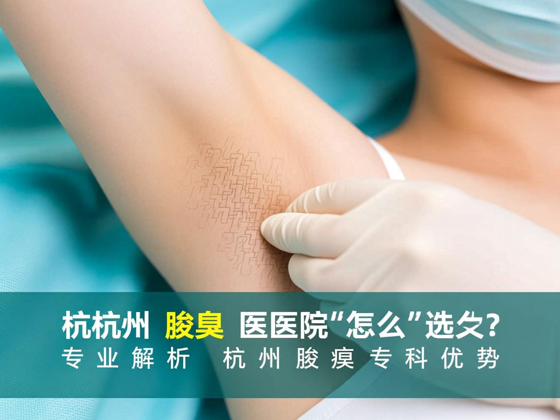 杭州腋臭医院怎么选?专业解析杭州腋臭专科优势 杭州腋臭医院怎么选?专业解析杭州腋臭专科优势