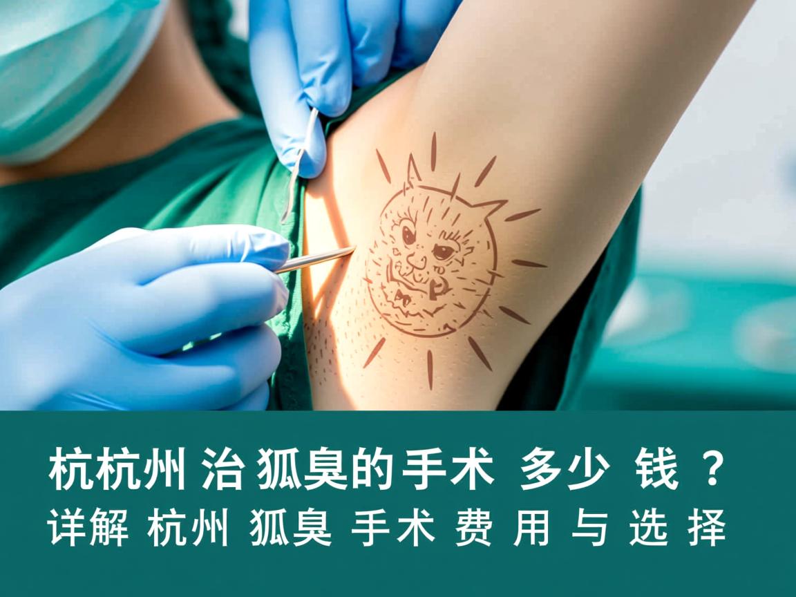 杭州治狐臭的手术多少钱?详解杭州狐臭手术费用与选择 杭州治狐臭的手术多少钱?详解杭州狐臭手术费用与选择