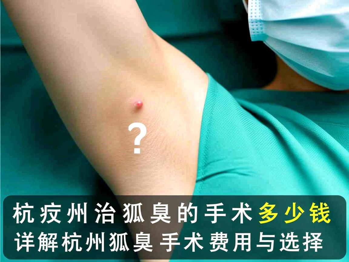 杭州治狐臭的手术多少钱?详解杭州狐臭手术费用与选择 杭州治狐臭的手术多少钱?详解杭州狐臭手术费用与选择