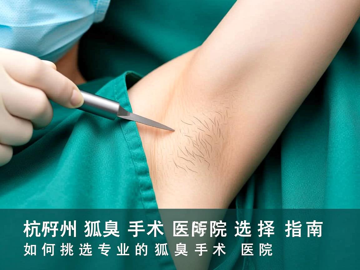 杭州狐臭手术医院选择指南,如何挑选专业的狐臭手术医院 杭州狐臭手术医院选择指南,如何挑选专业的狐臭手术医院