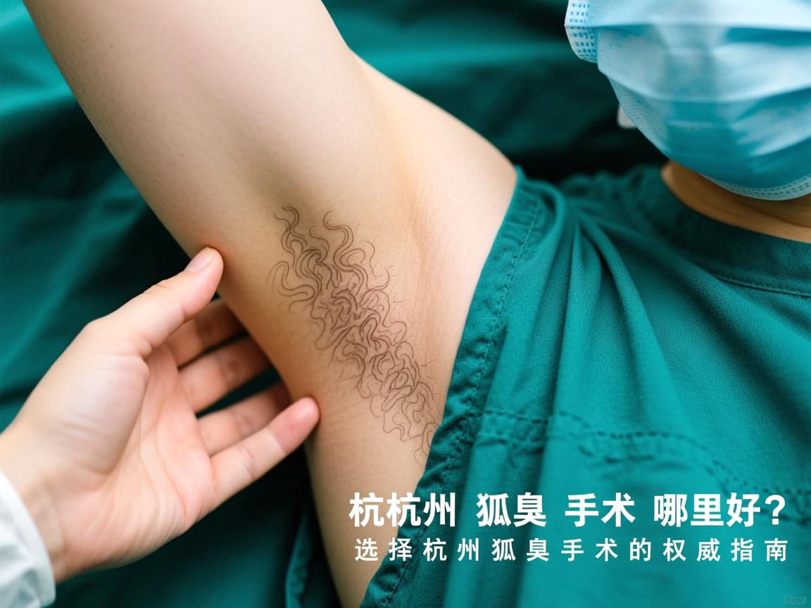 杭州狐臭手术哪里好？选择杭州狐臭手术的权威指南