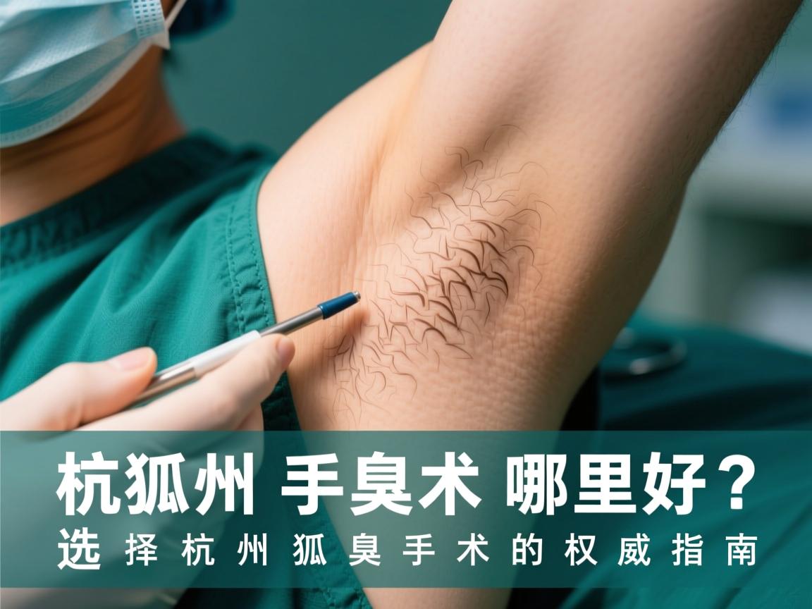 杭州狐臭手术哪里好？选择杭州狐臭手术的权威指南