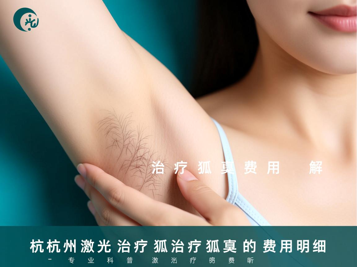 杭州激光治疗狐臭费用解析，专业科普激光治疗狐臭的费用明细