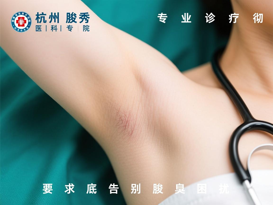杭州腋秀腋臭专科医院，专业诊疗，彻底告别腋臭困扰
