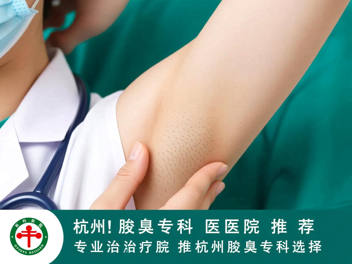 杭州腋臭专科医院推荐，专业治疗腋臭的杭州腋臭专科选择
