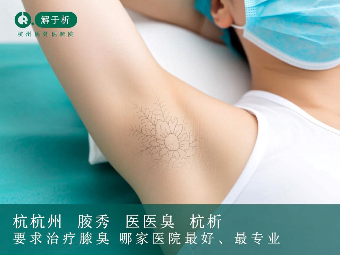 杭州腋秀医院解析，杭州治疗腋臭哪家医院最好、最专业