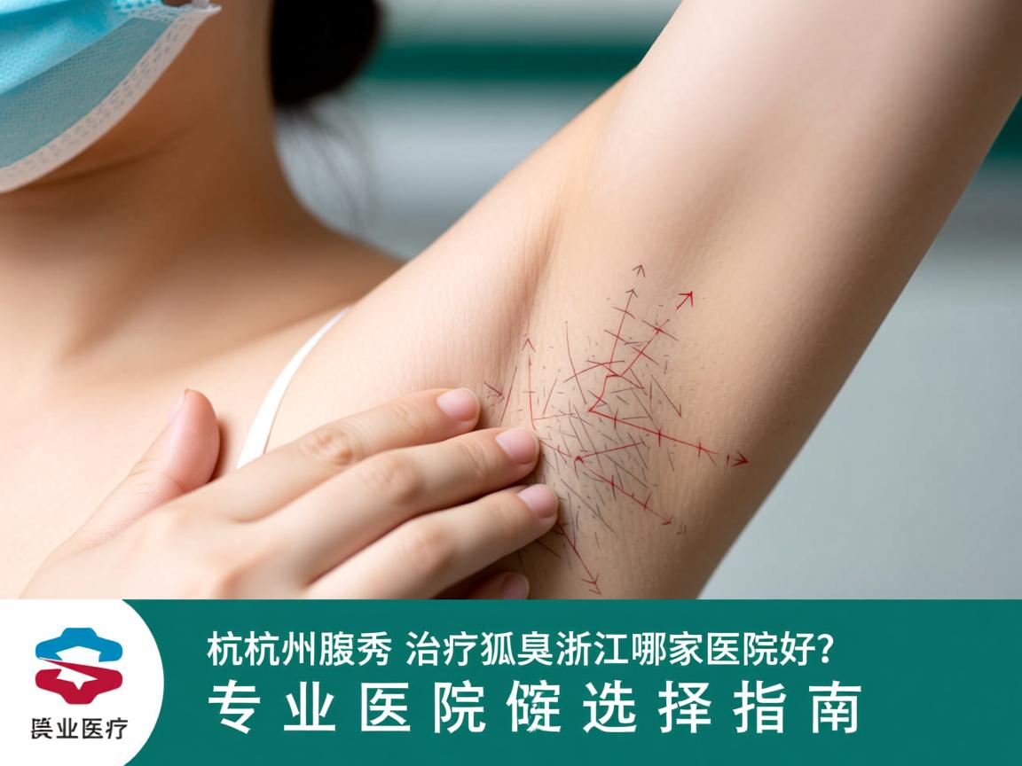 杭州腋秀解析，治疗狐臭浙江哪家医院好？专业医院选择指南