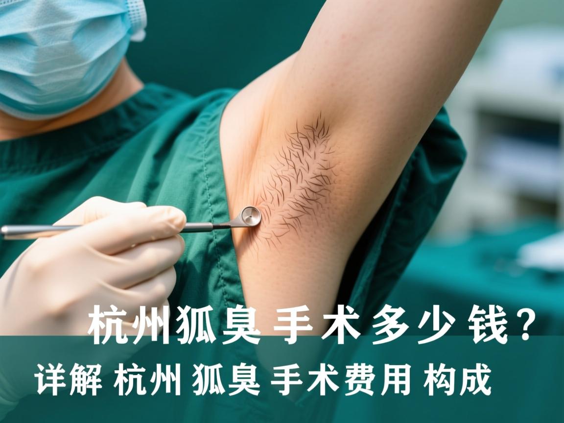杭州狐臭手术多少钱?详解杭州狐臭手术费用构成 杭州狐臭手术多少钱?详解杭州狐臭手术费用构成
