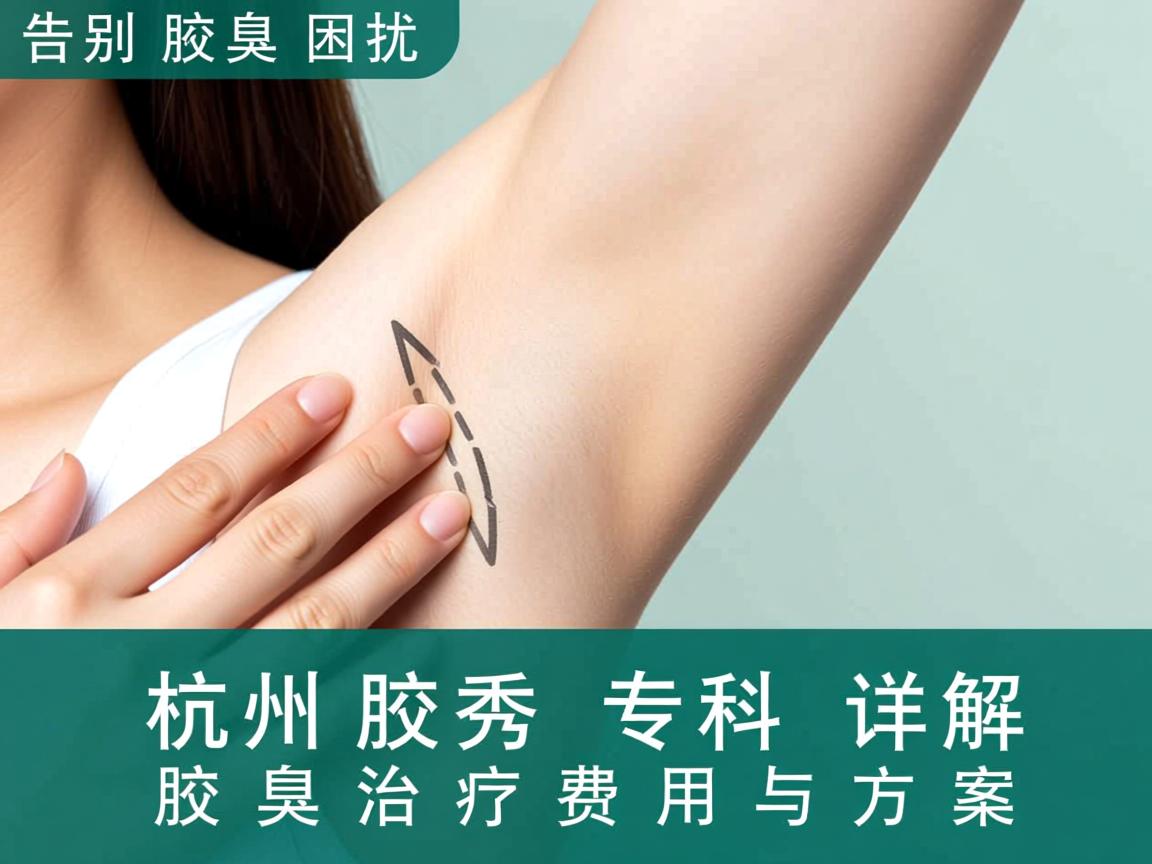 告别腋臭困扰，杭州腋秀专科详解腋臭治疗费用与方案