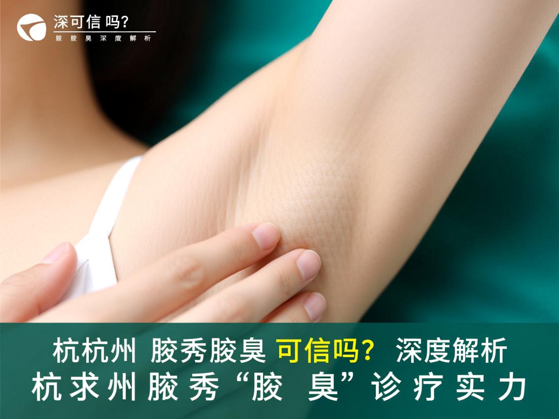 杭州腋秀腋臭可信吗?深度解析杭州腋秀的腋臭诊疗实力 杭州腋秀腋臭可信吗?深度解析杭州腋秀的腋臭诊疗实力