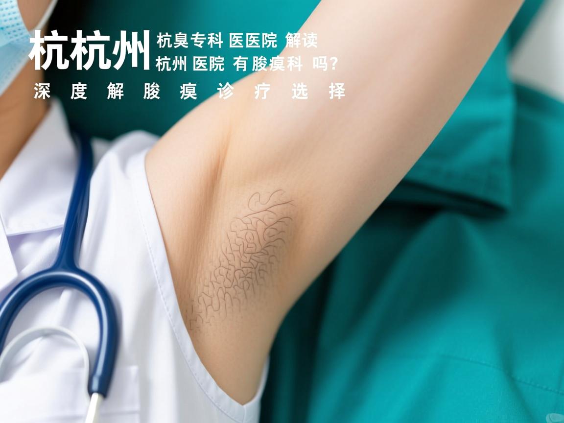 杭州腋臭专科医院解读,杭州医院有腋臭科吗?深度解析腋臭诊疗选择 杭州腋臭专科医院解读,杭州医院有腋臭科吗?深度解析腋臭诊疗选择