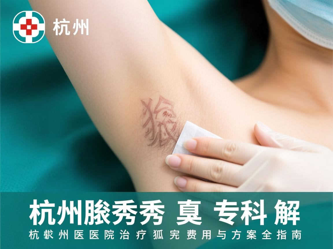 杭州腋秀腋臭专科解析,杭州医院治疗狐臭费用与方案全指南 杭州腋秀腋臭专科解析,杭州医院治疗狐臭费用与方案全指南
