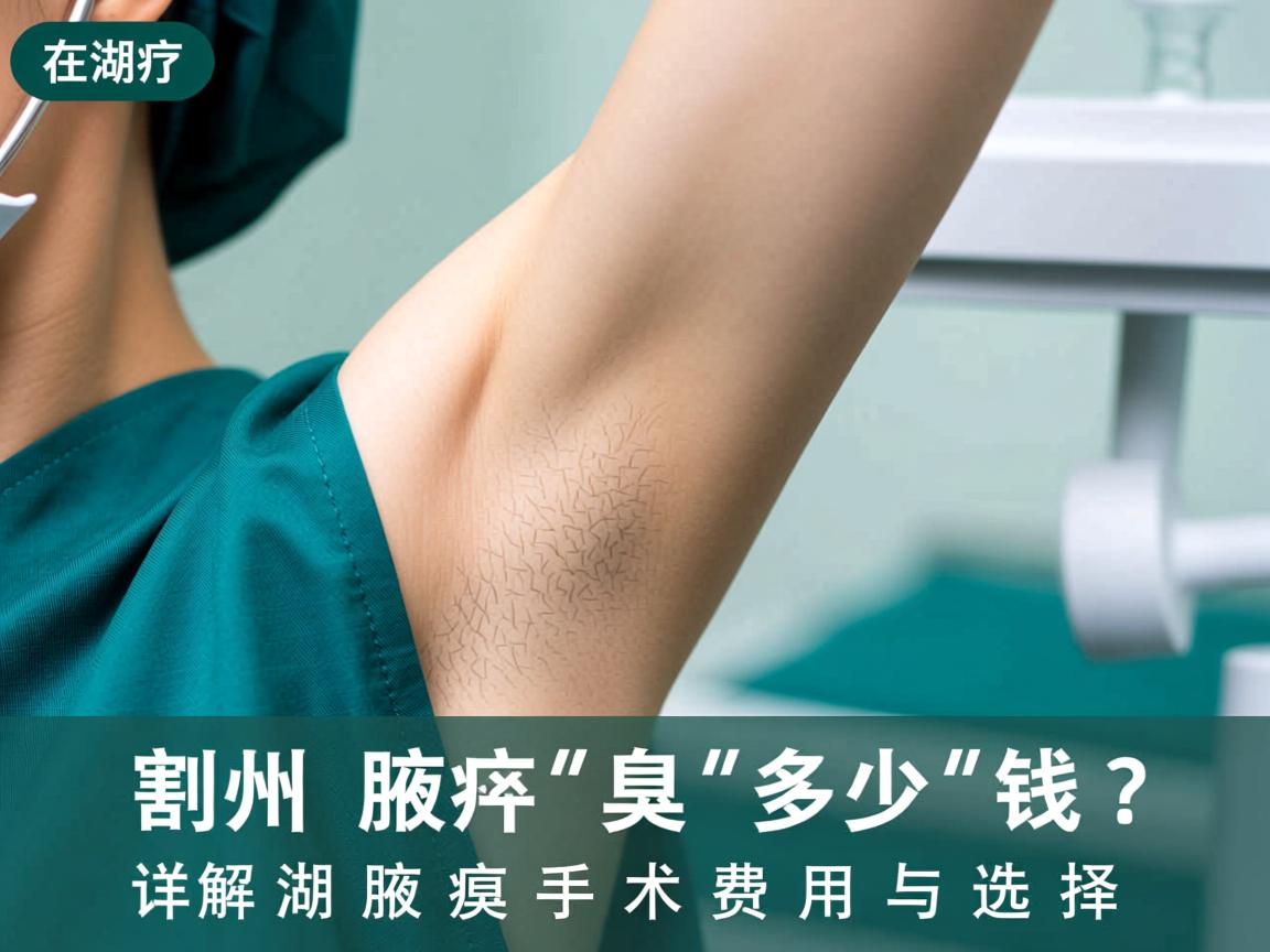 在湖州割腋臭多少钱?详解湖州腋臭手术费用与选择 在湖州割腋臭多少钱?详解湖州腋臭手术费用与选择