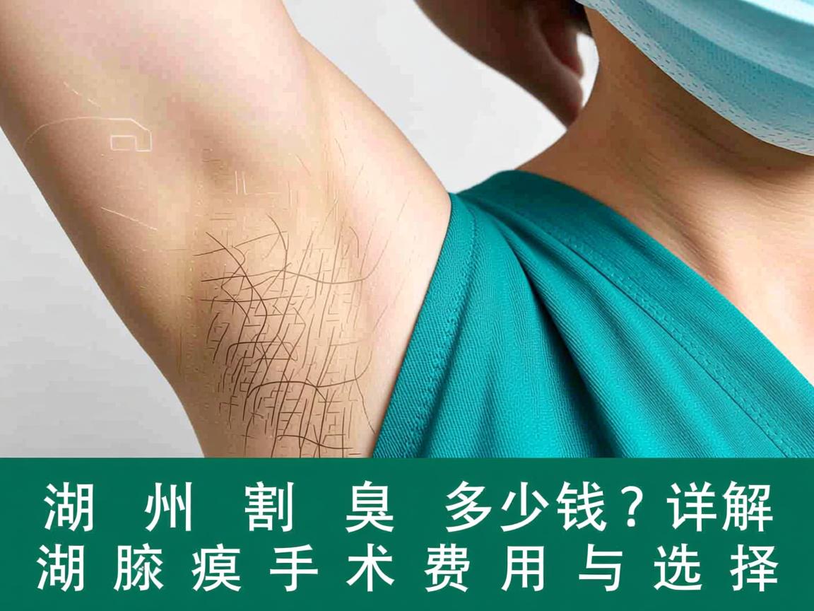 在湖州割腋臭多少钱?详解湖州腋臭手术费用与选择 在湖州割腋臭多少钱?详解湖州腋臭手术费用与选择