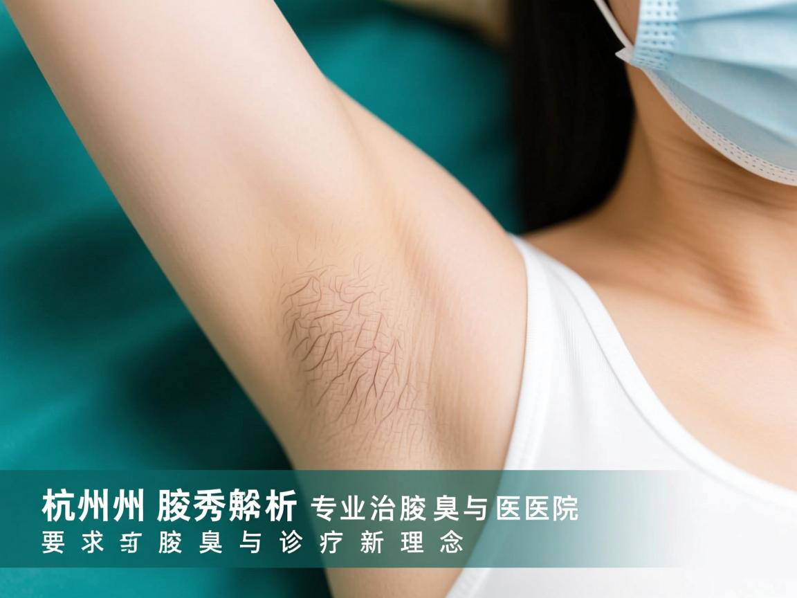 杭州腋秀解析，杭州专业治疗腋臭医院与腋臭诊疗新理念