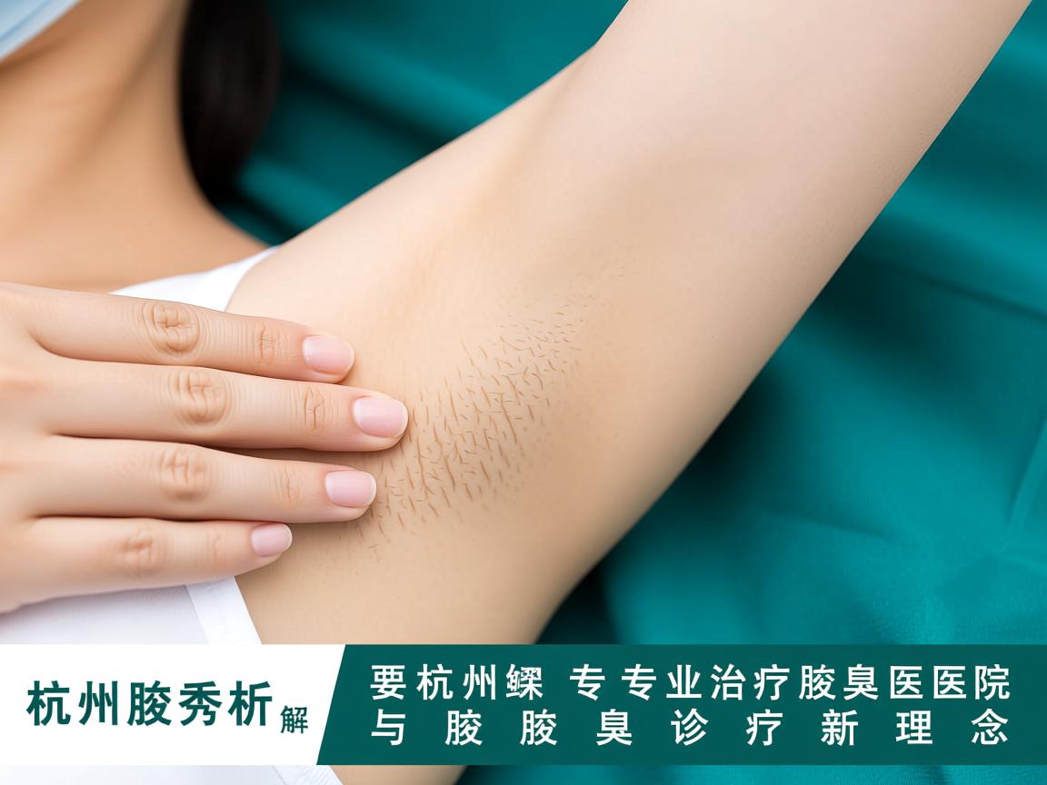 杭州腋秀解析，杭州专业治疗腋臭医院与腋臭诊疗新理念