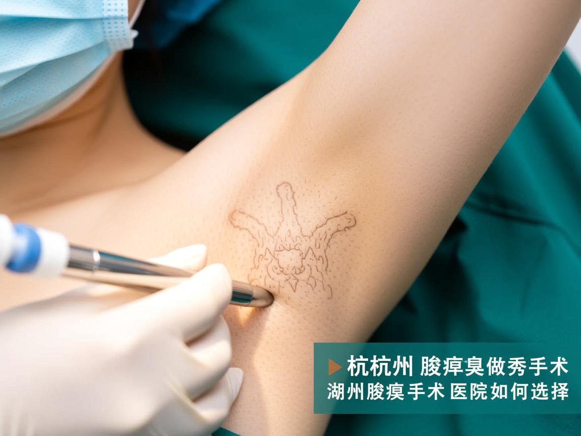 杭州腋秀解析，在湖州做腋臭手术，湖州腋臭手术医院如何选择
