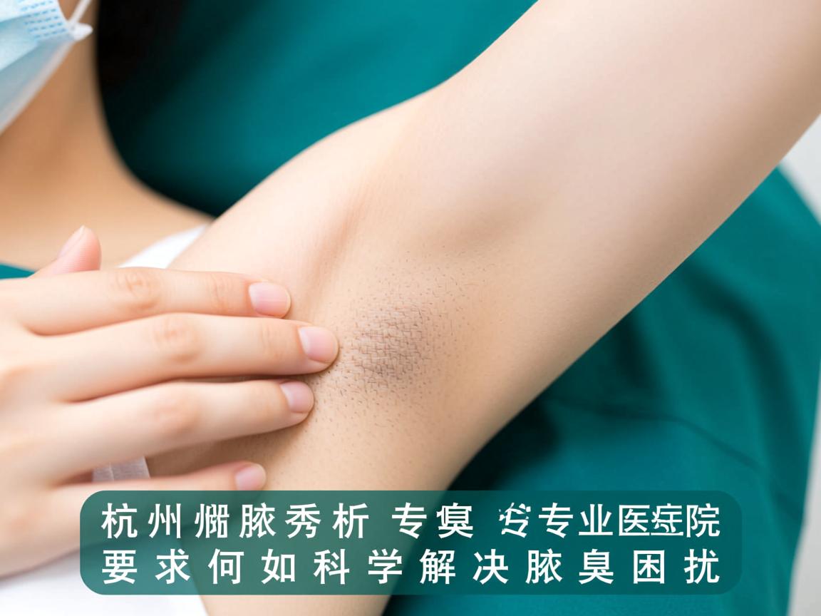 杭州腋秀解析腋臭,专业医院如何科学解决腋臭困扰 杭州腋秀解析腋臭,专业医院如何科学解决腋臭困扰