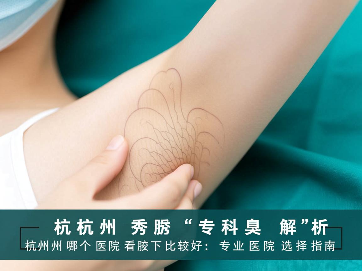 杭州腋秀专科解析,杭州哪个医院看腋下比较好,专业医院选择指南 杭州腋秀专科解析,杭州哪个医院看腋下比较好,专业医院选择指南
